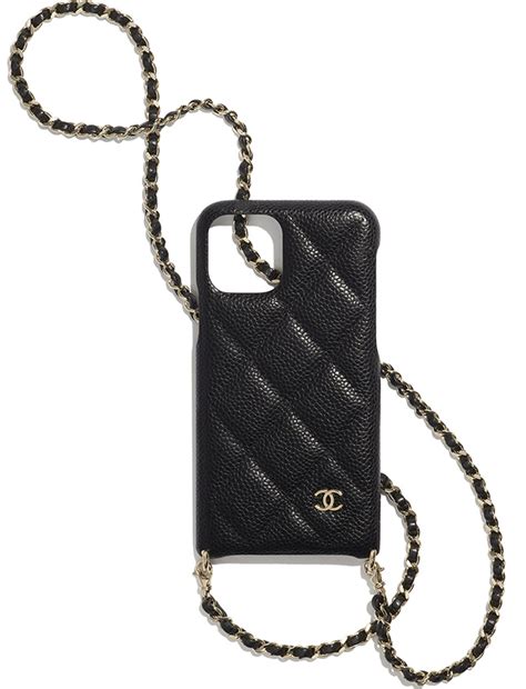 chanel phone cade|chanel iphone case with chain.